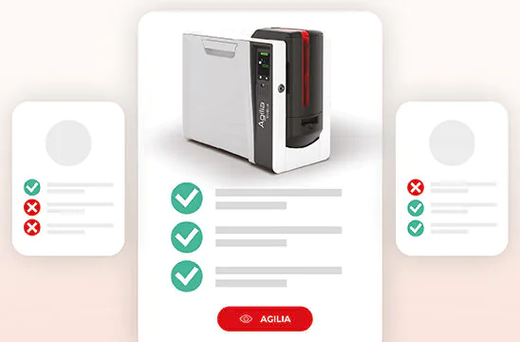 Agilia - The Best Quality, Features, and Price Ratio in the Retransfer Card Printer Market!