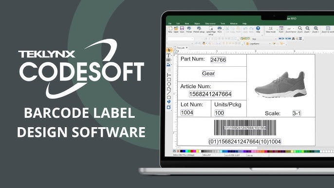 Key Features of CodeSoft Barcode Label Design Software!